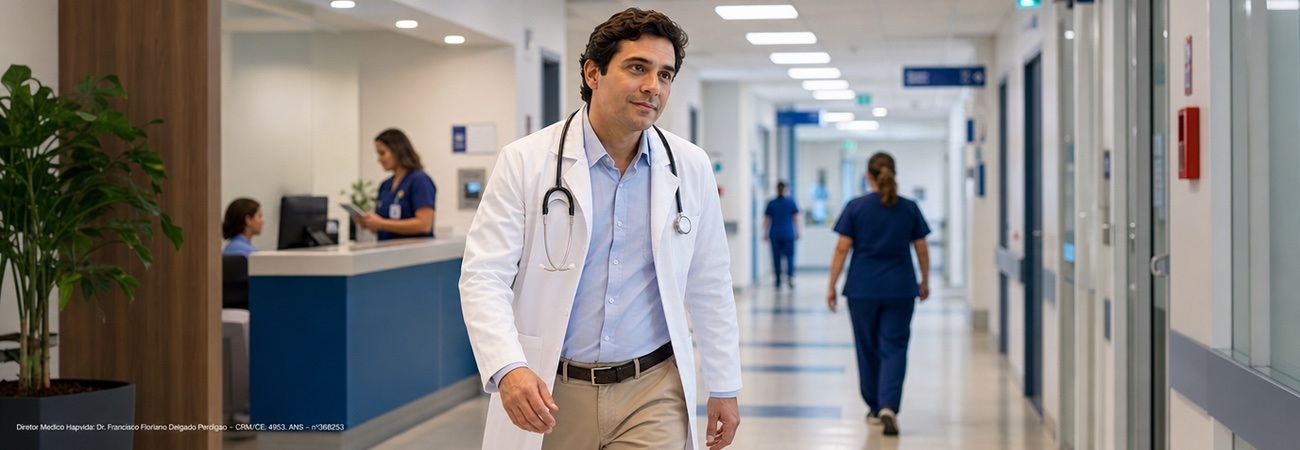 Aviso da Hapvida sobre novo local de atendimento da Cirurgia Pediátrica da Clínica Marco.
