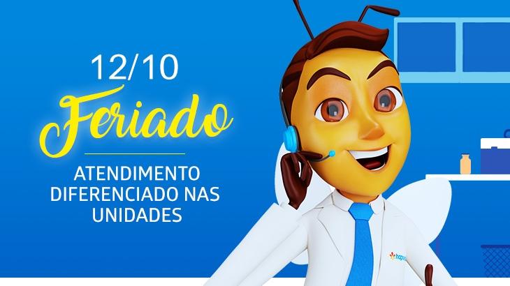 Feriado nacional, veja o funcionamento das unidades.