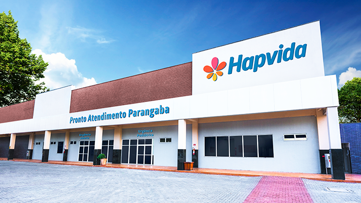 Fachada do Pronto Atendimento Parangaba da Hapvida.