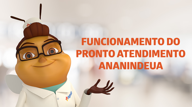 animação 3D de uma abelha enfermeira 