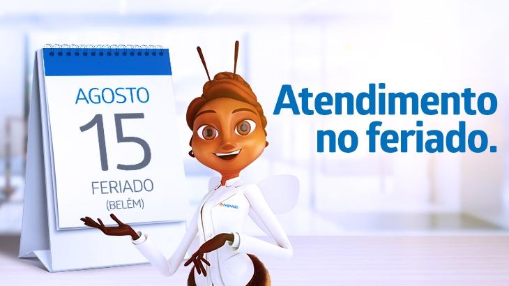 Funcionamento da rede exclusiva durante o feriado em Belém