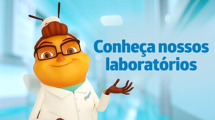animação 3D de uma abelha enfermeira 