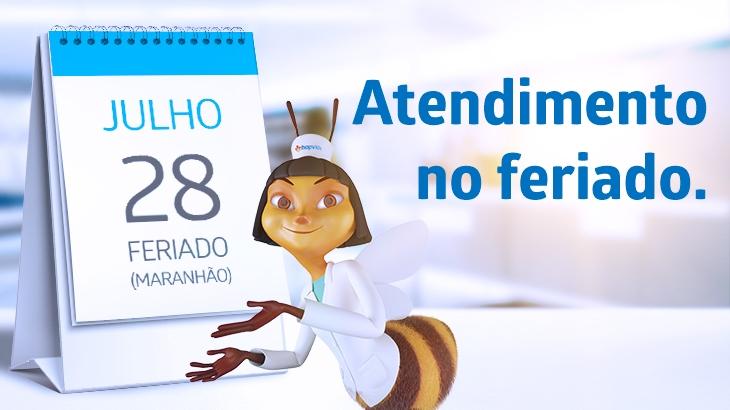 Funcionamento da rede exclusiva durante o feriado no Maranhão