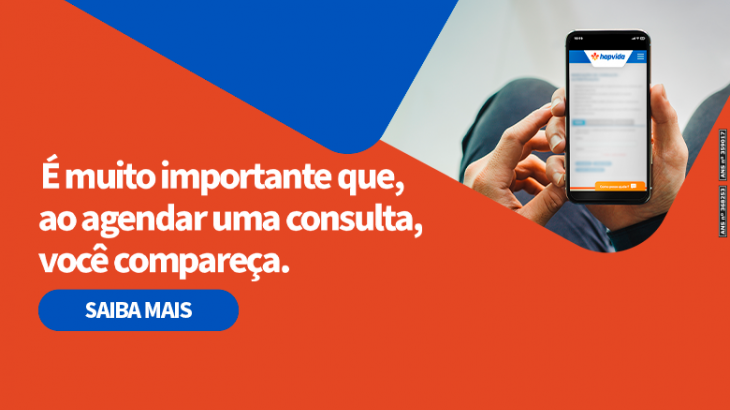 telefone com o app hapvida 