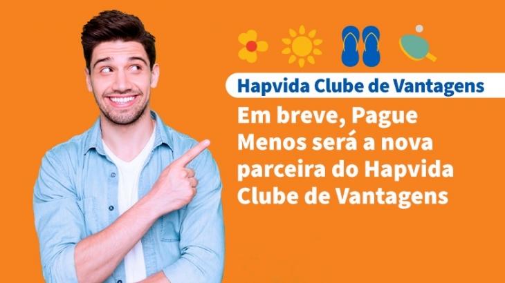 Hapvida Clube de Vantagens terá, em breve, parceria com as farmácias Pague Menos