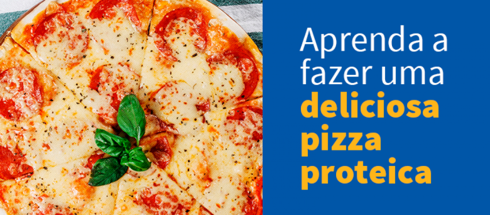 Imagem de pizza proteíca